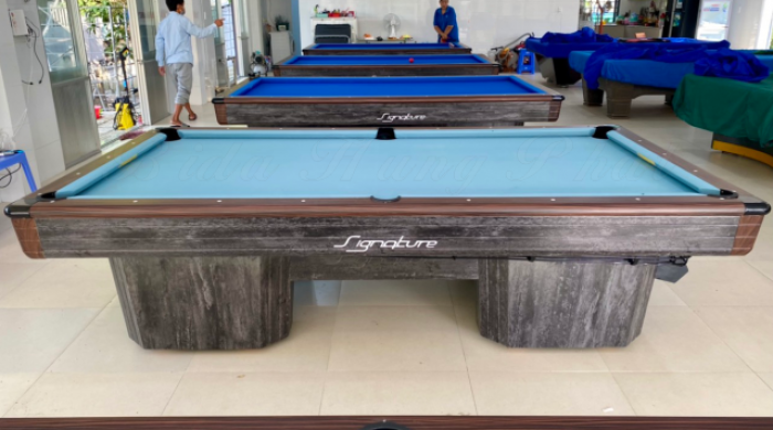 Mẫu Bàn Bida Pool SIGNATURE 2022