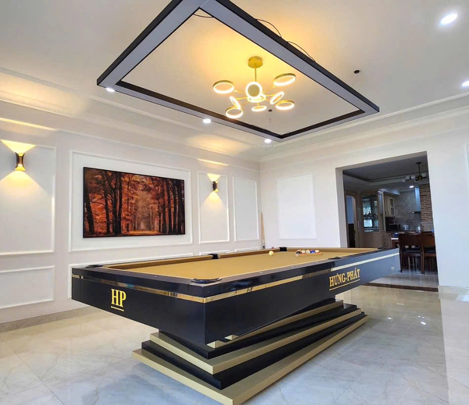 Mẫu bàn Bida lỗ Hưng Phát Vip